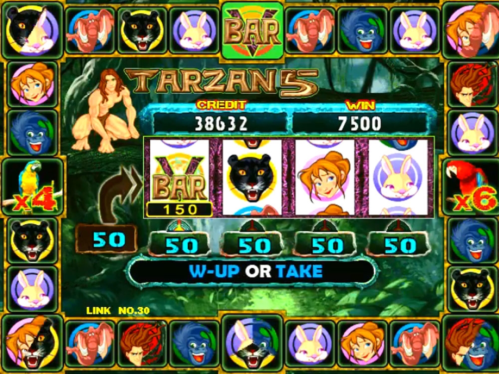 Tarzan Video Slot No Download