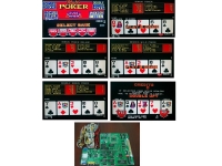 New Slot Game Multi Poker 5 in 1 Casino Gaming Board