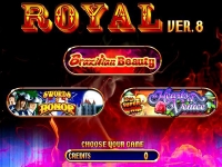 Multi board game Royal 3 in 1 V8