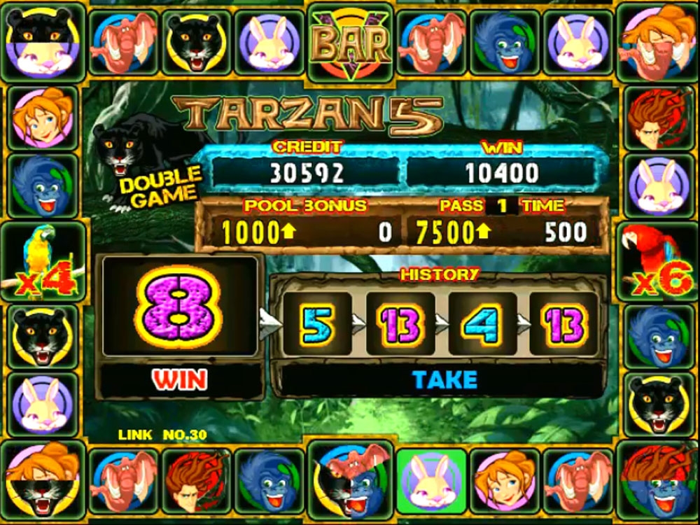 Tarzan Video Slot No Download