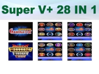 Gaminator super V+ 28 in 1 PCB game board