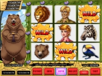 Zookeeper Jamma slot game board
